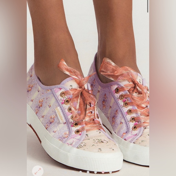 LoveShackFancy Shoes - PRICE FIRM 🩷 LoveShackFancy x Superga Classic Sneaker